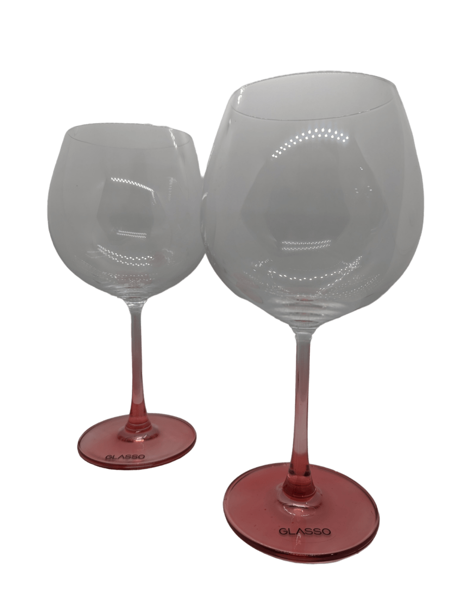 SET 2 COPAS APERITIVO GLASSO ROJO2