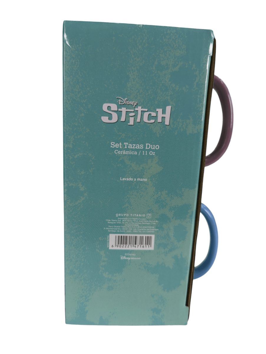 SET 2 TAZONES DUO 330 ML STITCH4