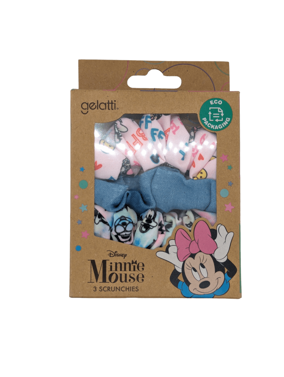 SET DE 3 SCRUNCHIES JEAN MINNIE1