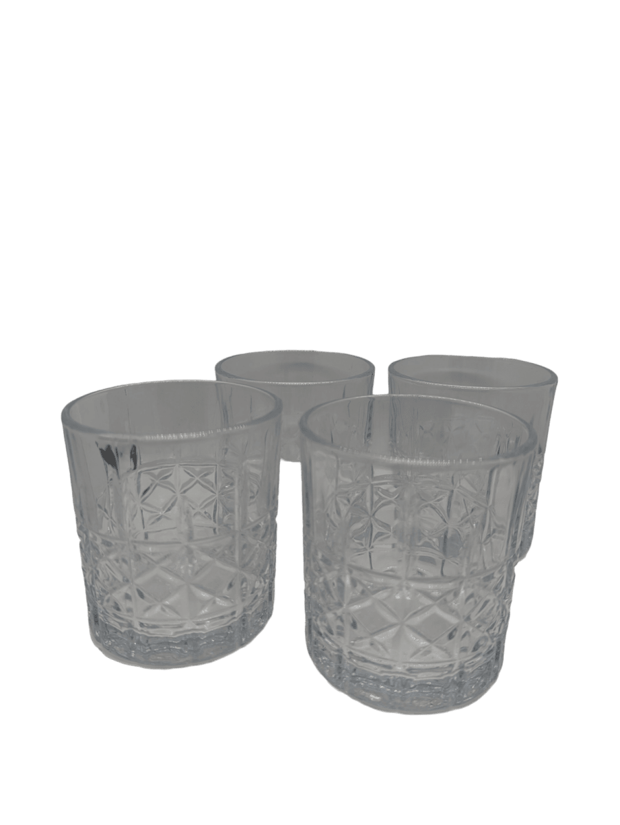 SET 4 VASOS WHISKY VINTAGE GLASSO2