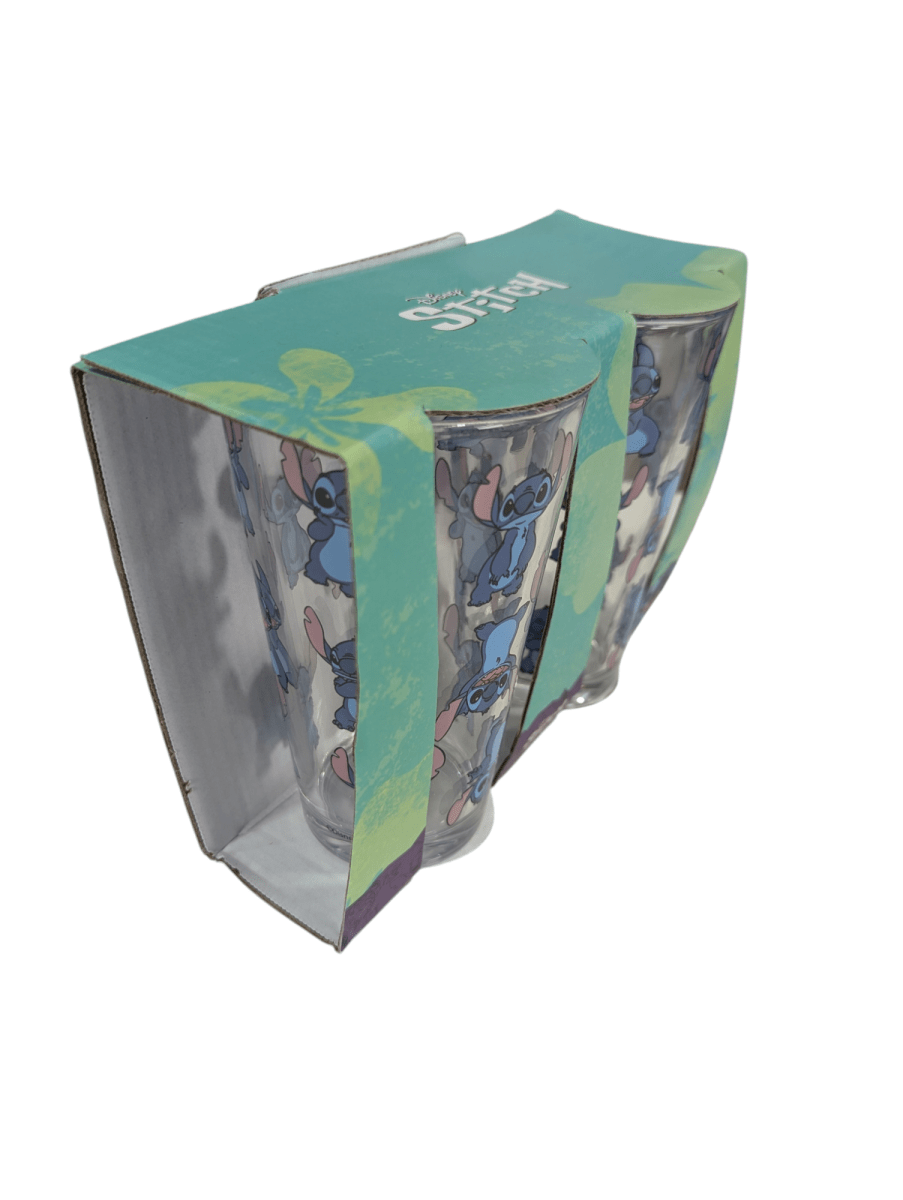 SET DE 2 VASOS VIDRIO STITCH 470 ML2