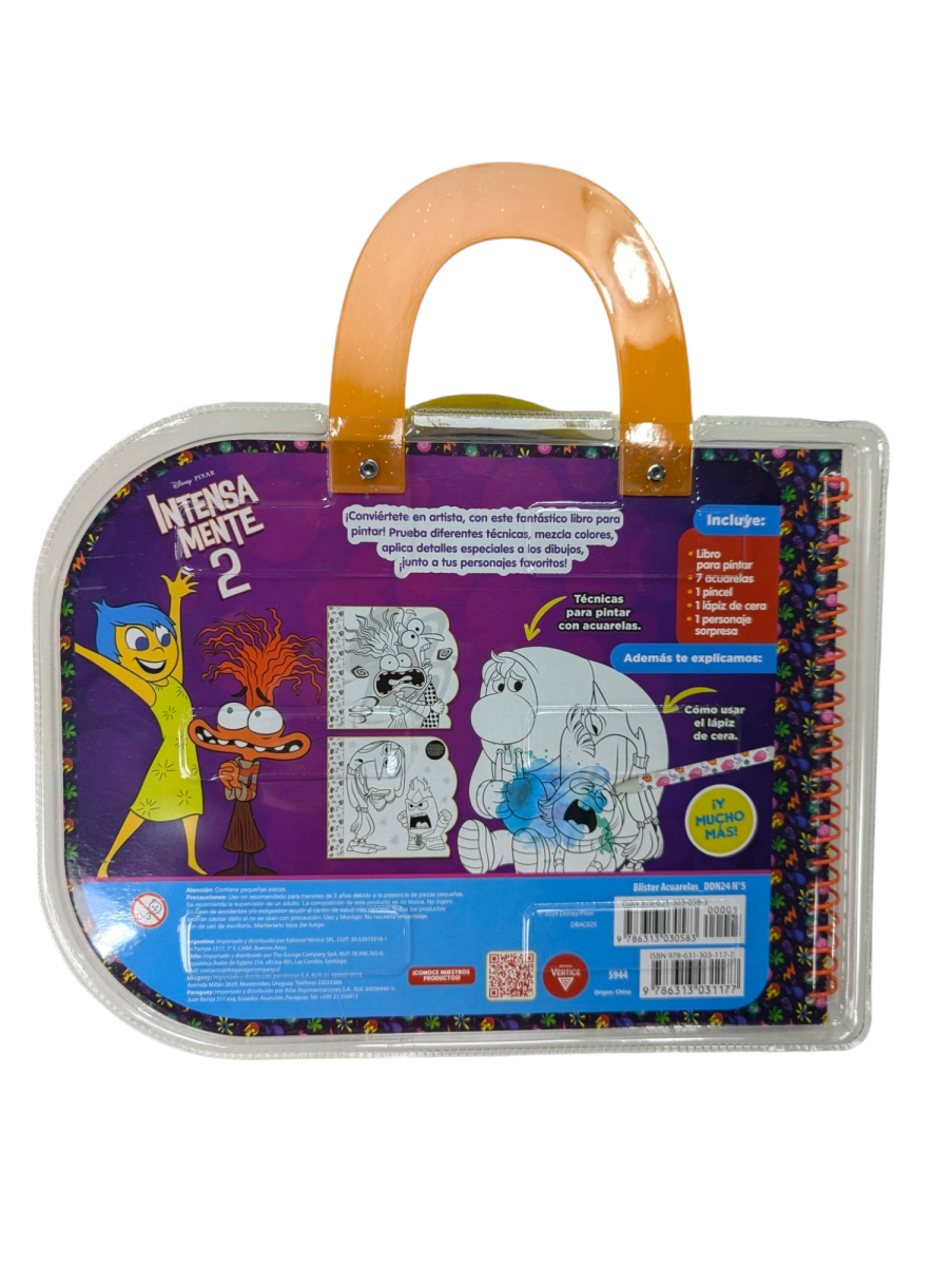 SET DE ACUARELAS INTENSAMENTE 22