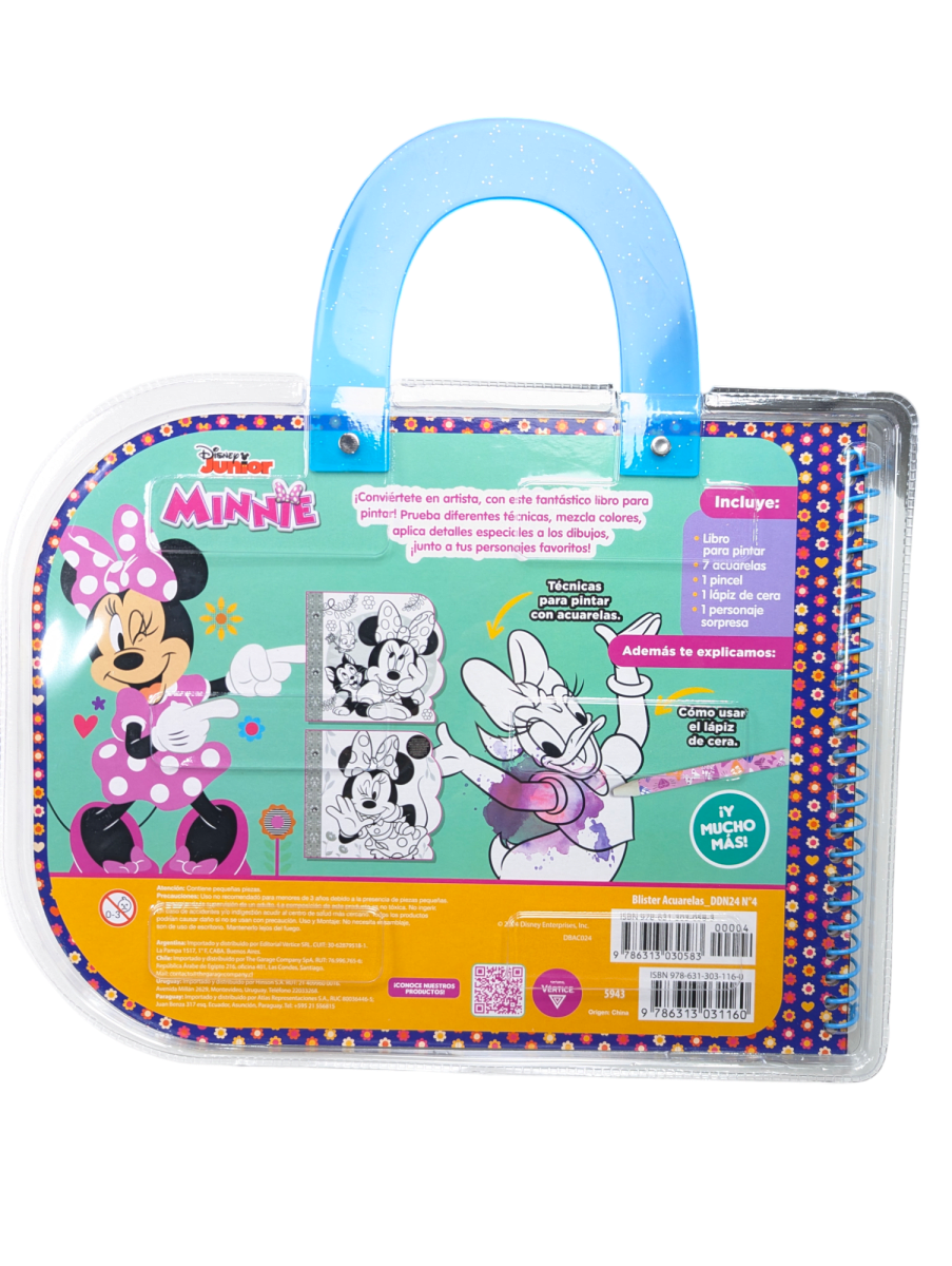 SET DE ACUARELAS MINNIE2