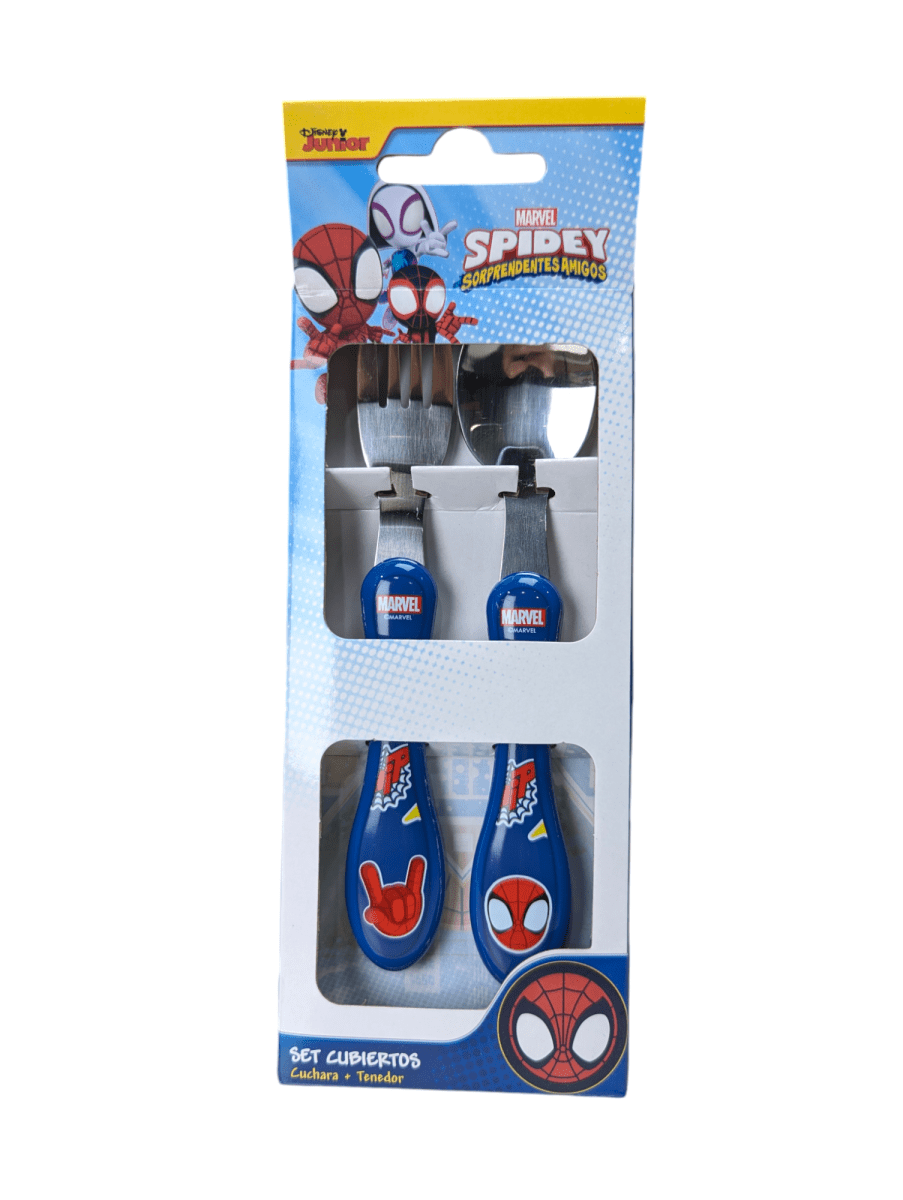 SET DE CUBIERTOS COLECCION MARVEL SPIDERMAN1