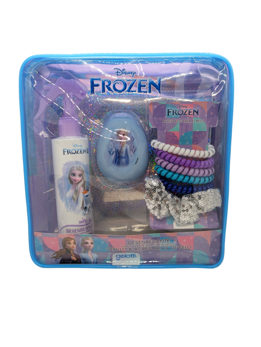 SET DE DESENREDANTE +CEPILLO ACCESORIOS FROZEN1