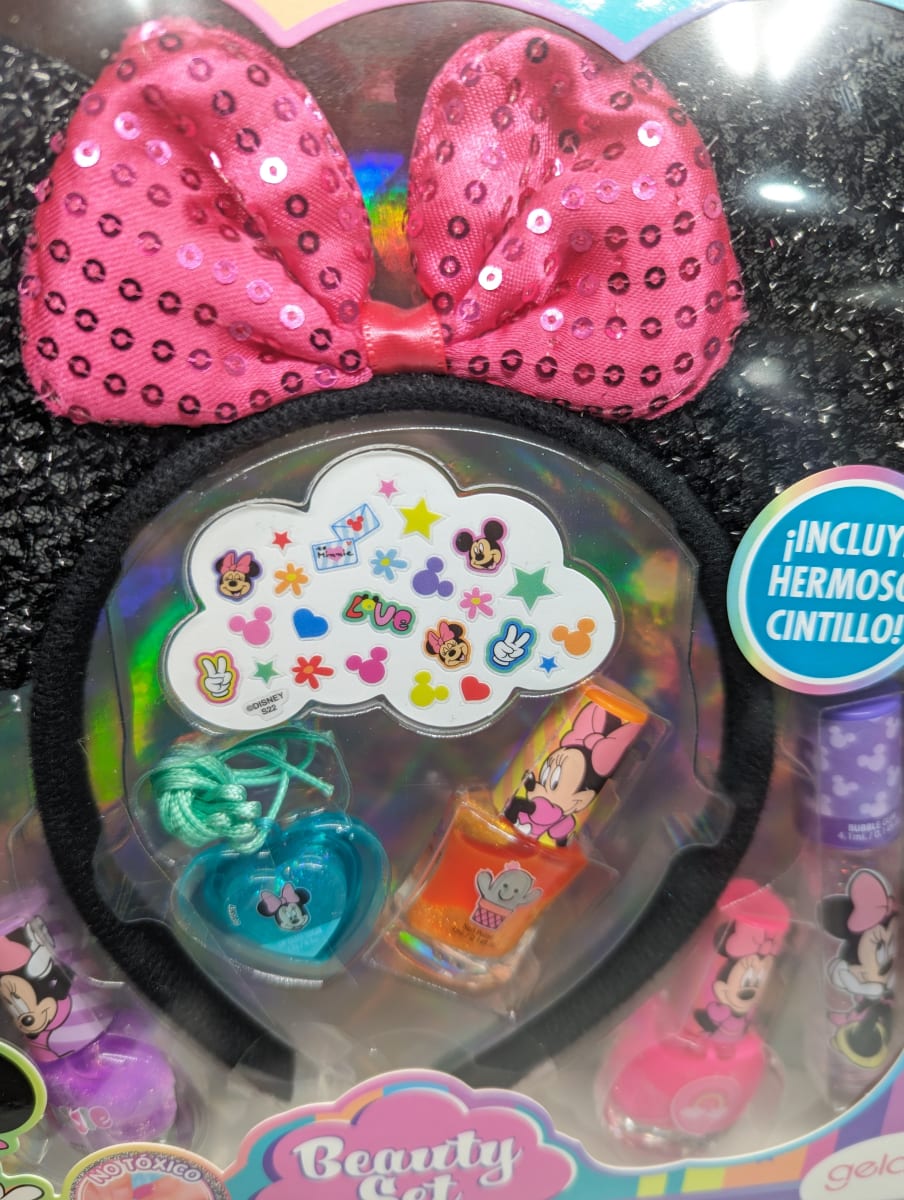 SET DE MAQUILLAJE C/ CINTILLO MINNIE1