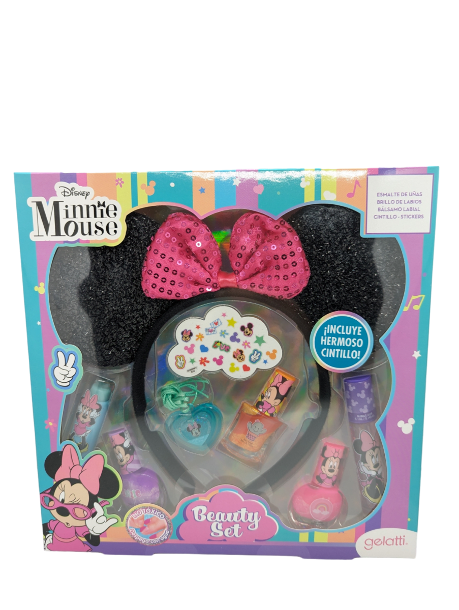 SET DE MAQUILLAJE C/ CINTILLO MINNIE2