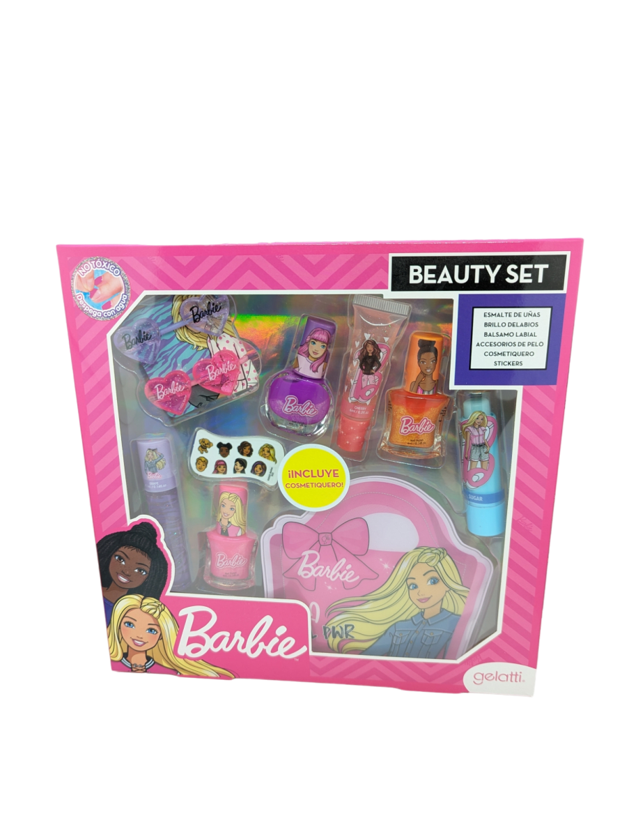 SET DE MAQUILLAJE C/ COSMETIQUERO BARBIE1