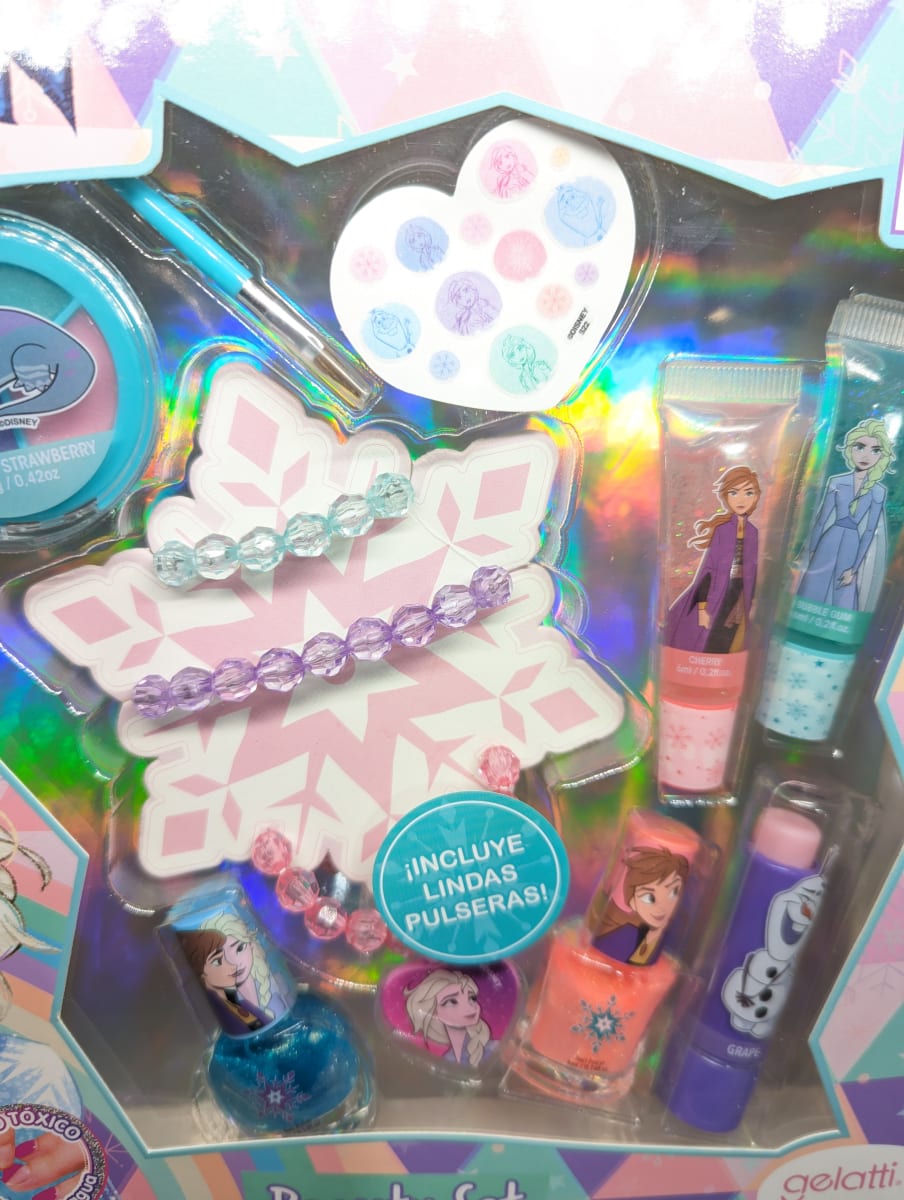 SET DE MAQUILLAJE FROZEN CON PULSERAS1