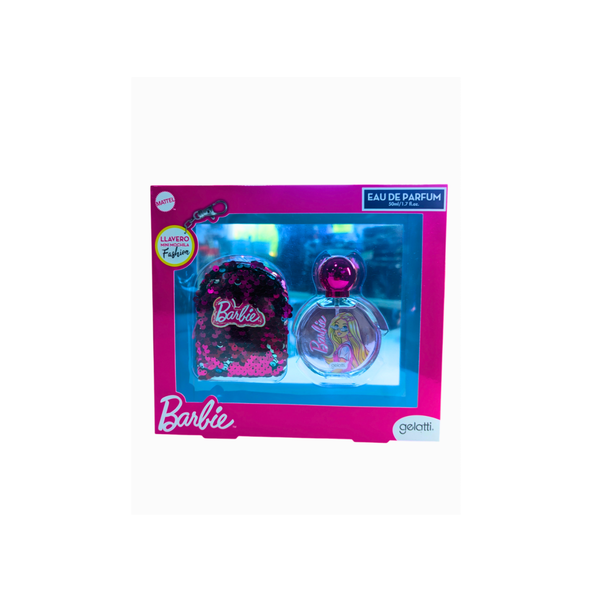 SET DE PERFUME BARBIE 50ML + MOCHILITA2