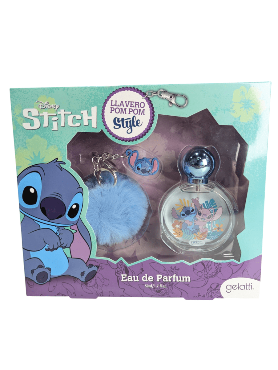 SET DE PERFUME STITCH 50ML + LLAVERO POM POM3