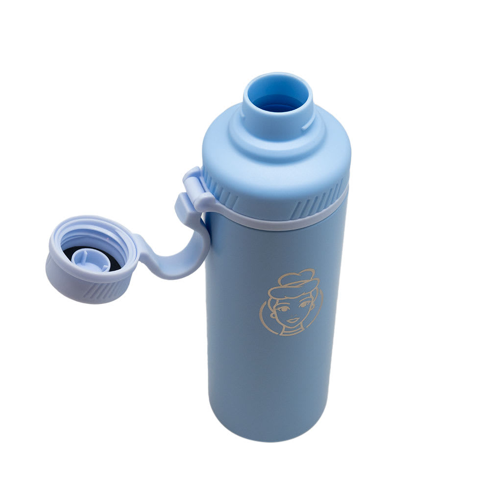 SHAKER METALICO 500ML CELESTE ACERO INOXIDABLE PRINCESAS3