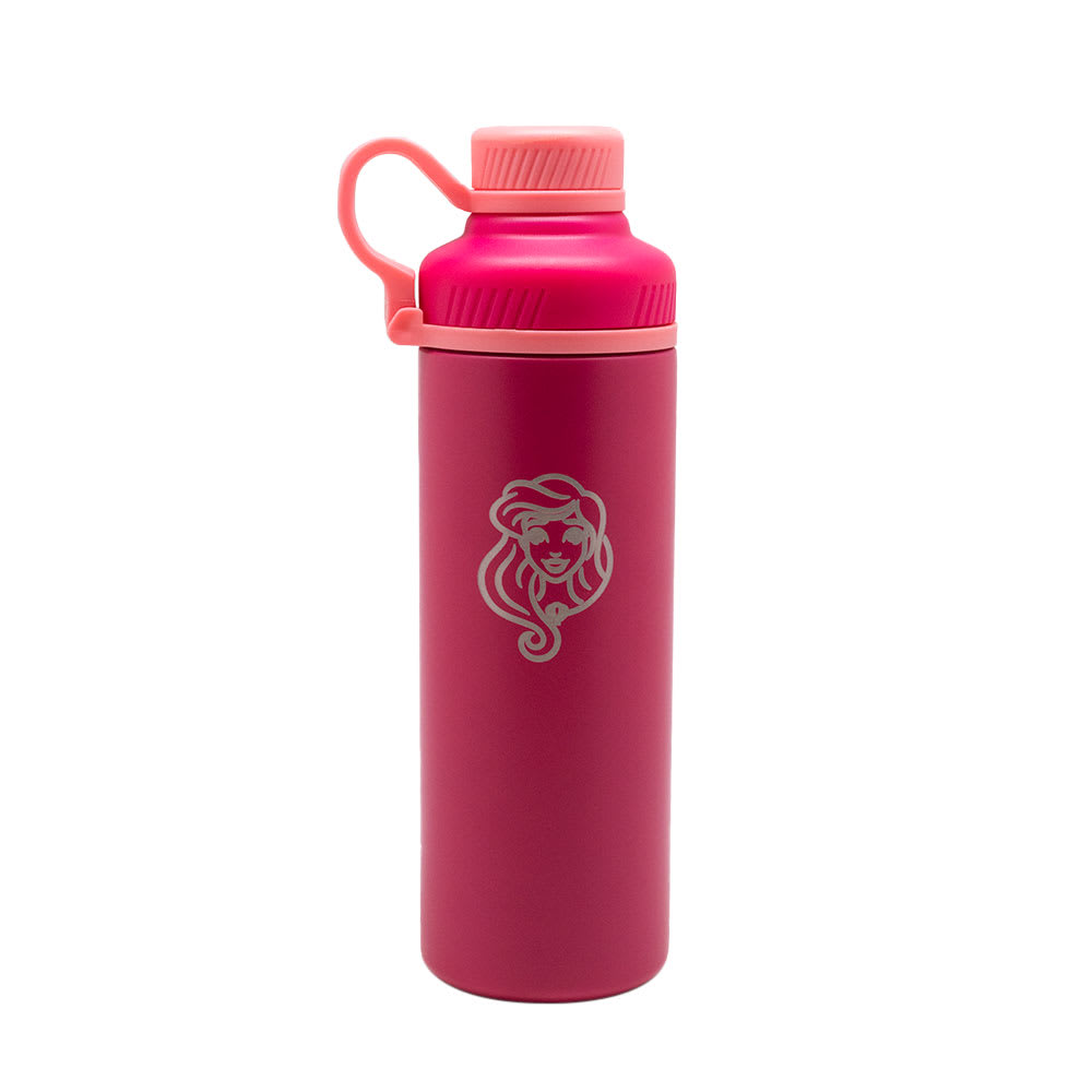 SHAKER METALICO 500ML FUSCIA ACERO INOXIDABLE PRINCESAS1