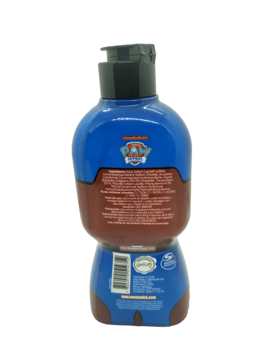 SHAMPOO 3 EN 1 PAW PATROL12
