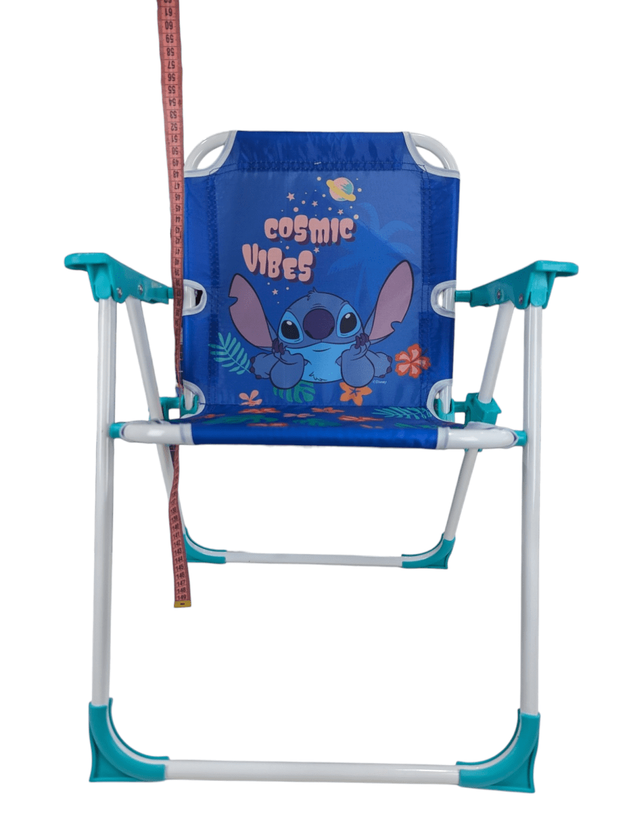 SILLA PLAYERA STITCH COSMIC VIBES PLEGABLE LIGERA Y RESISTENTE3