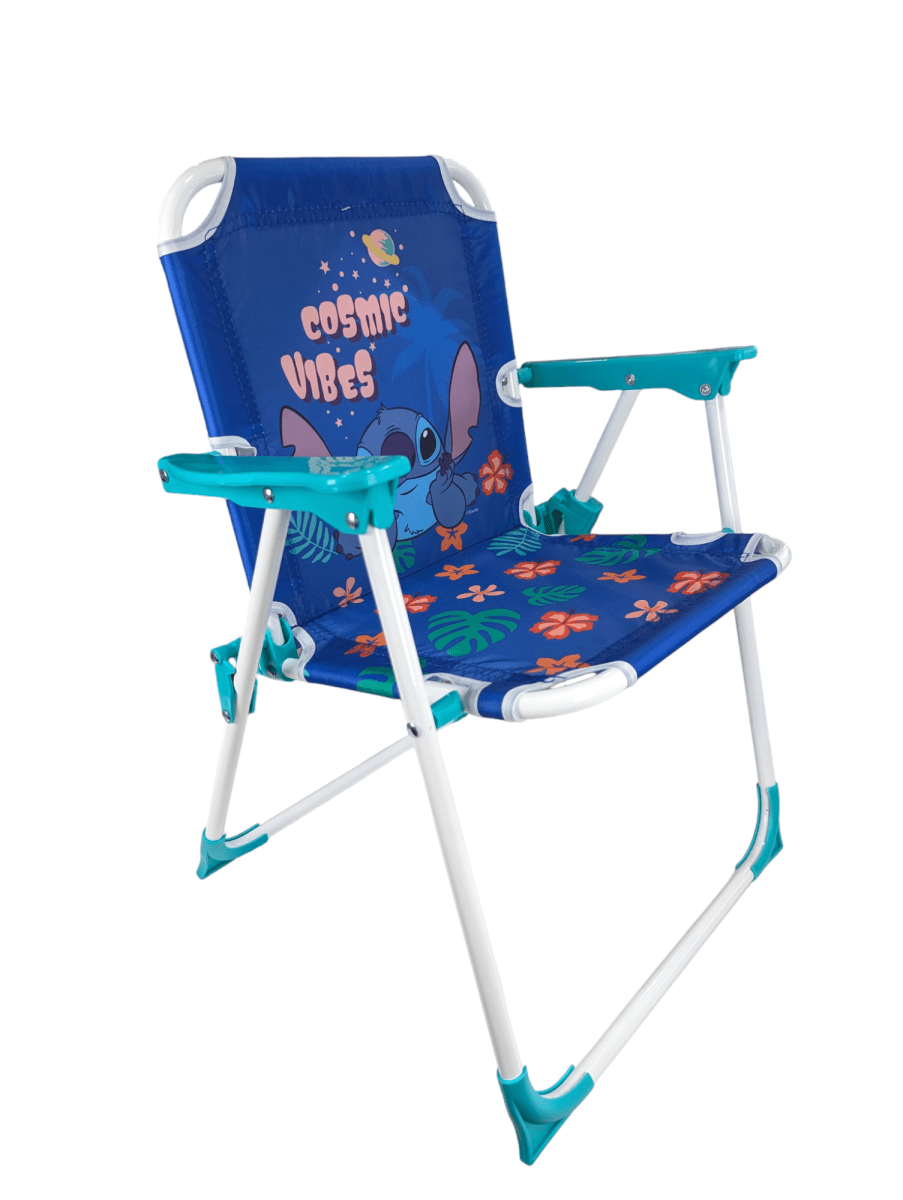SILLA PLAYERA STITCH COSMIC VIBES PLEGABLE LIGERA Y RESISTENTE5