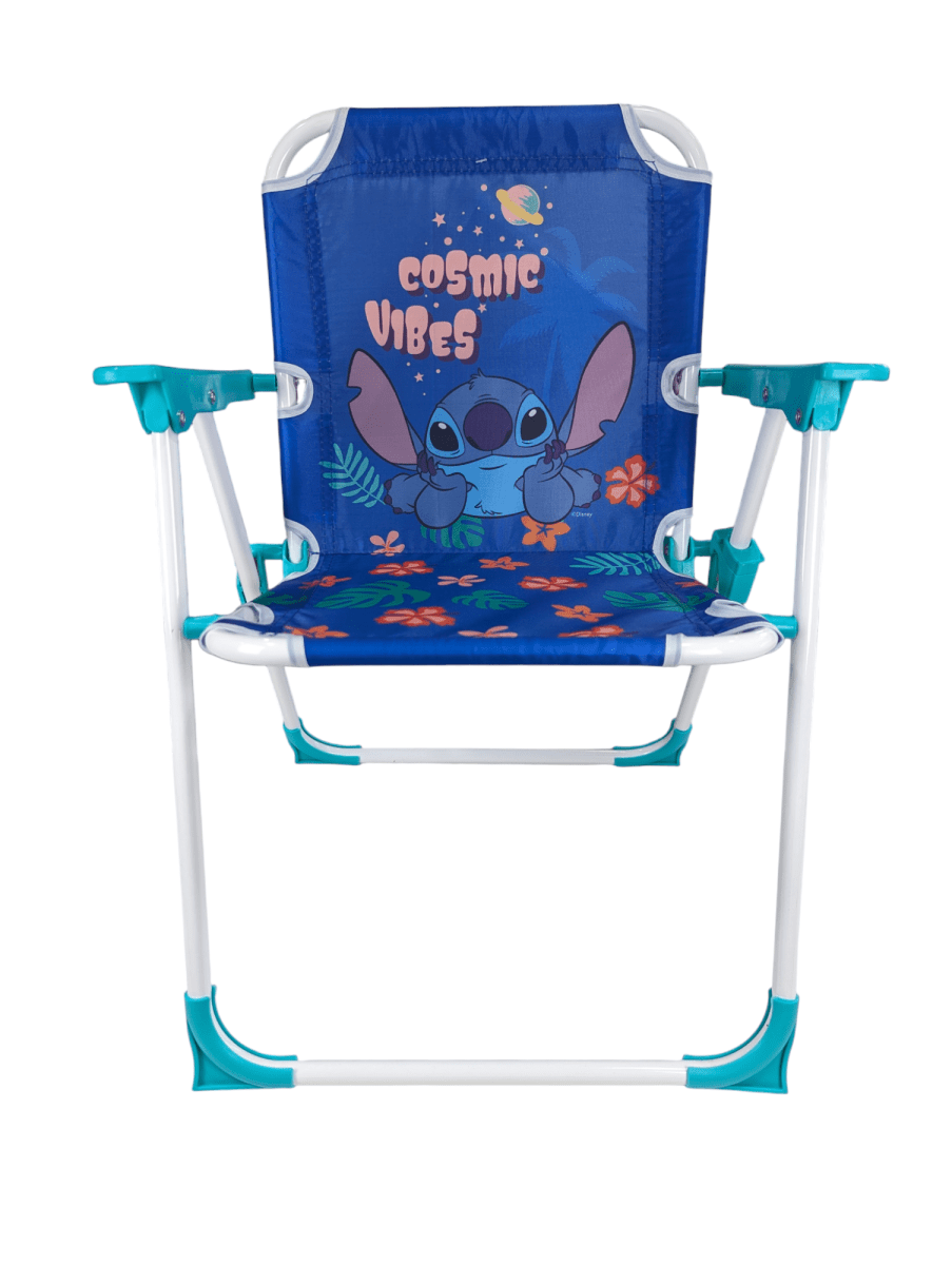 SILLA PLAYERA STITCH COSMIC VIBES PLEGABLE LIGERA Y RESISTENTE1
