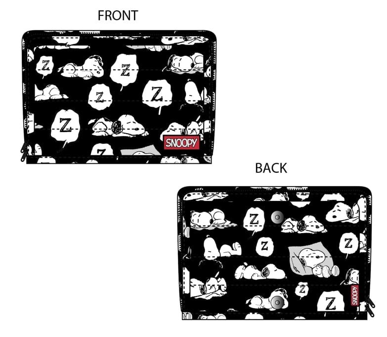 ESTUCHE SLIM SNOOPY NEGRO1