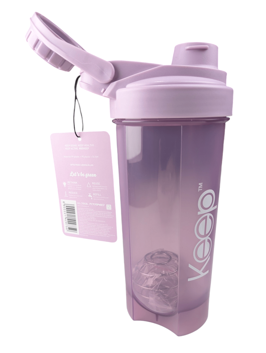 SPORT SHAKER 700ML KEEP LILA3