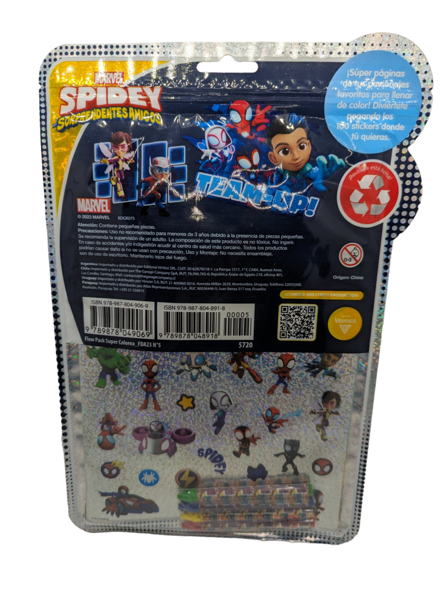 SUPER COLOREA SPIDEY & FRIENDS2
