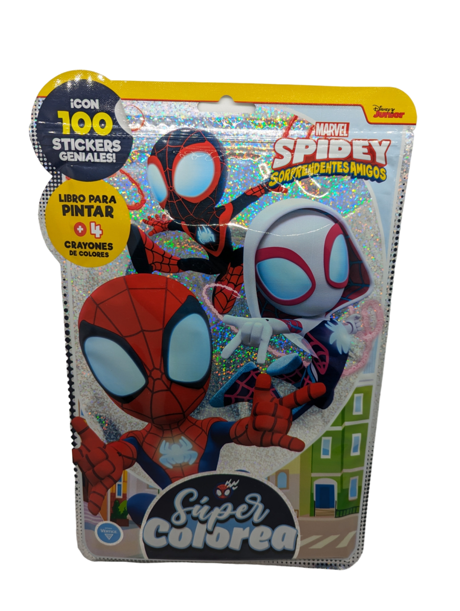 SUPER COLOREA SPIDEY & FRIENDS1