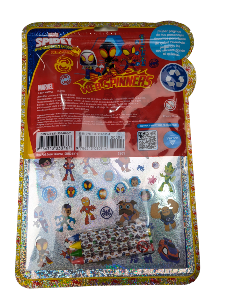 SUPER COLOREA SPIDEY SORPRENDENTES AMIGOS2