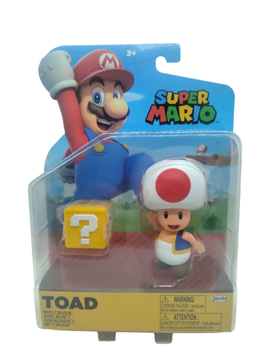 SUPER MARIO 4 FIGURAS WAVE 27 (TOAD)1