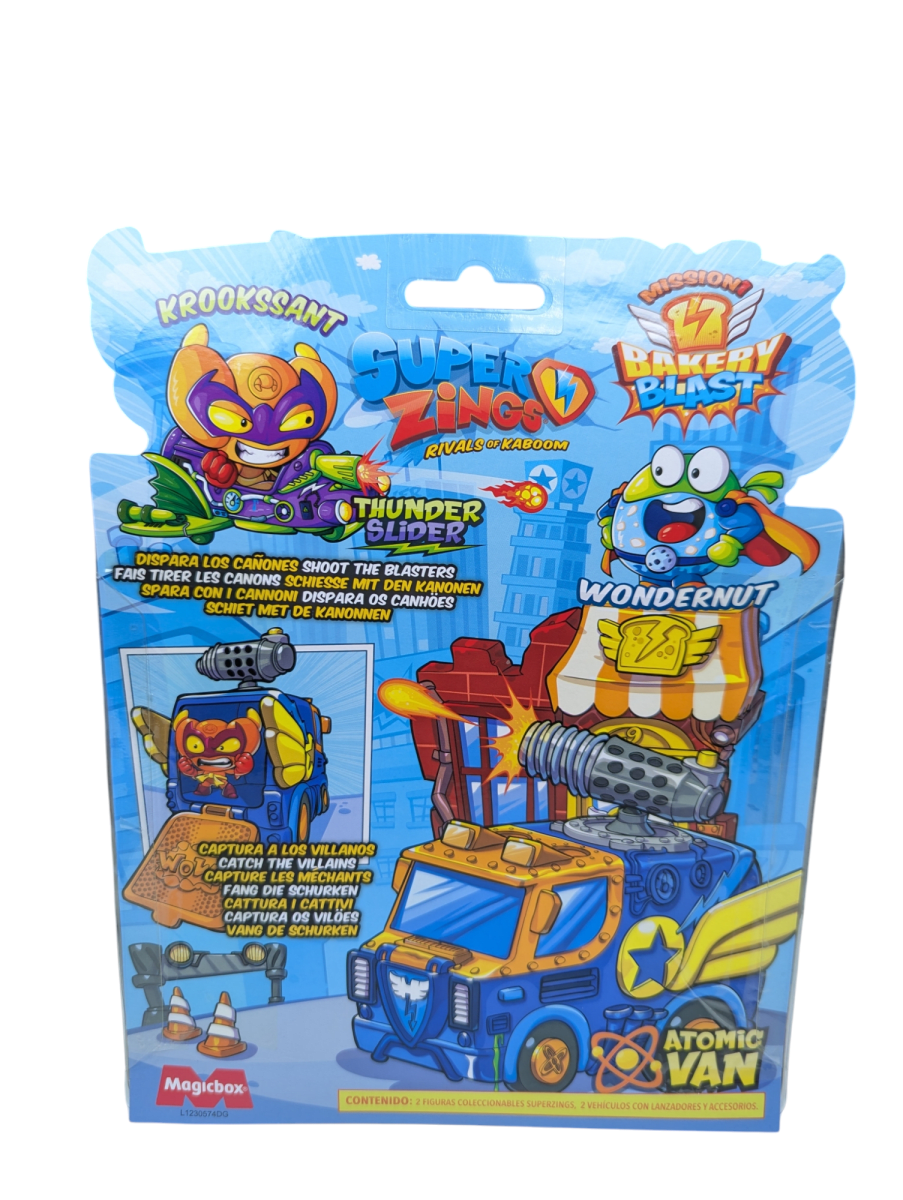 SUPERZINGS COLECCIONABLE MISION 1 BAKERY RIVALS OF KABOOM S12
