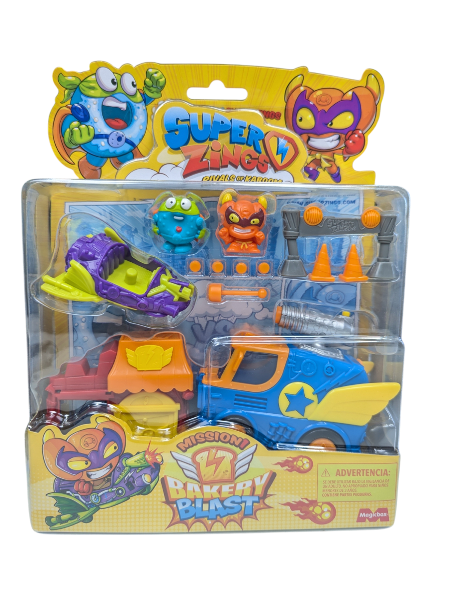 SUPERZINGS COLECCIONABLE MISION 1 BAKERY RIVALS OF KABOOM S11