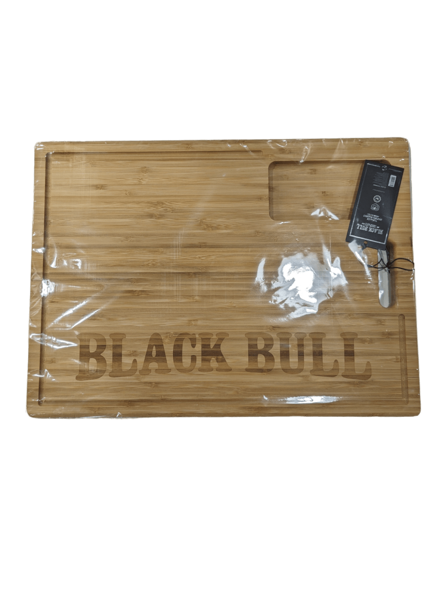 TABLA DE MADERA BAMBOO BLACKBULL 48CM2