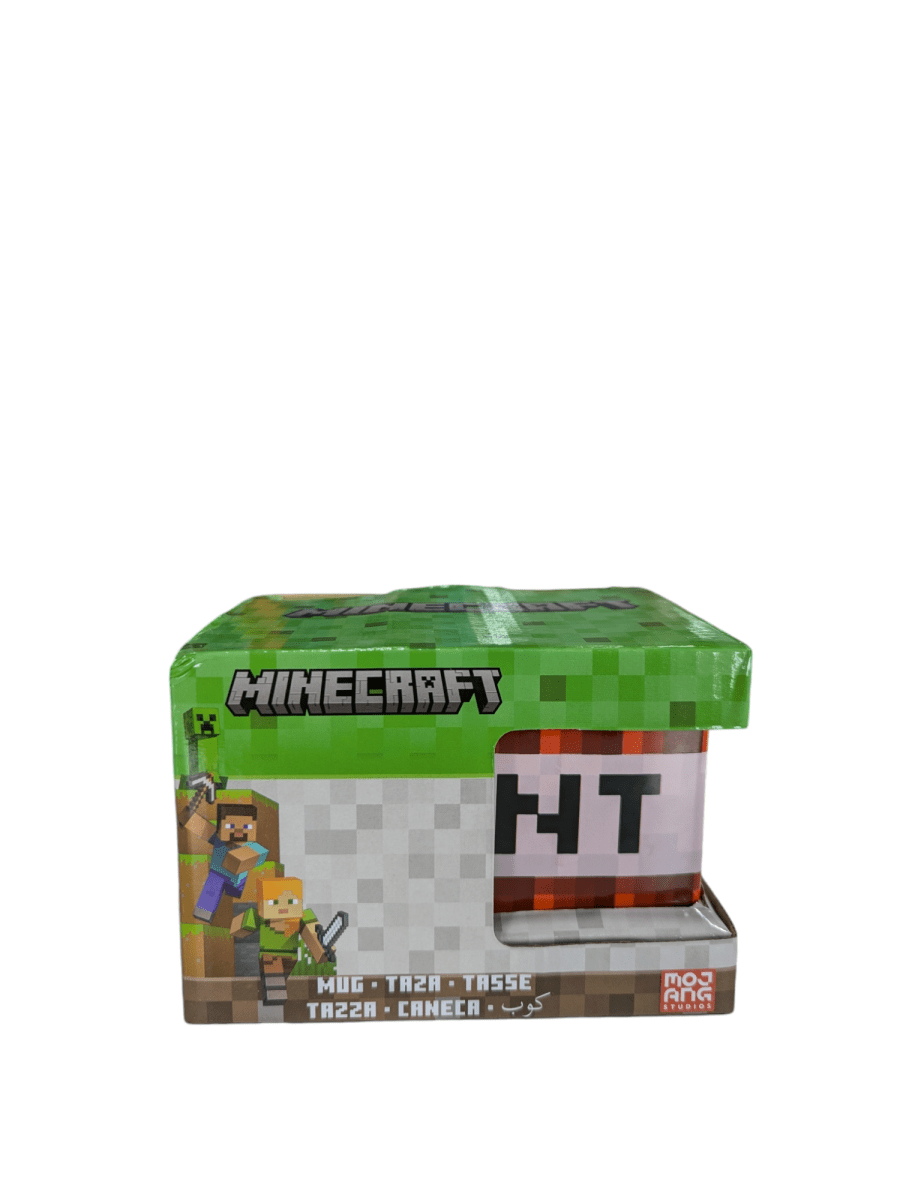 TAZÓN CERÁMICA MINECRAFT TNT 320ML2