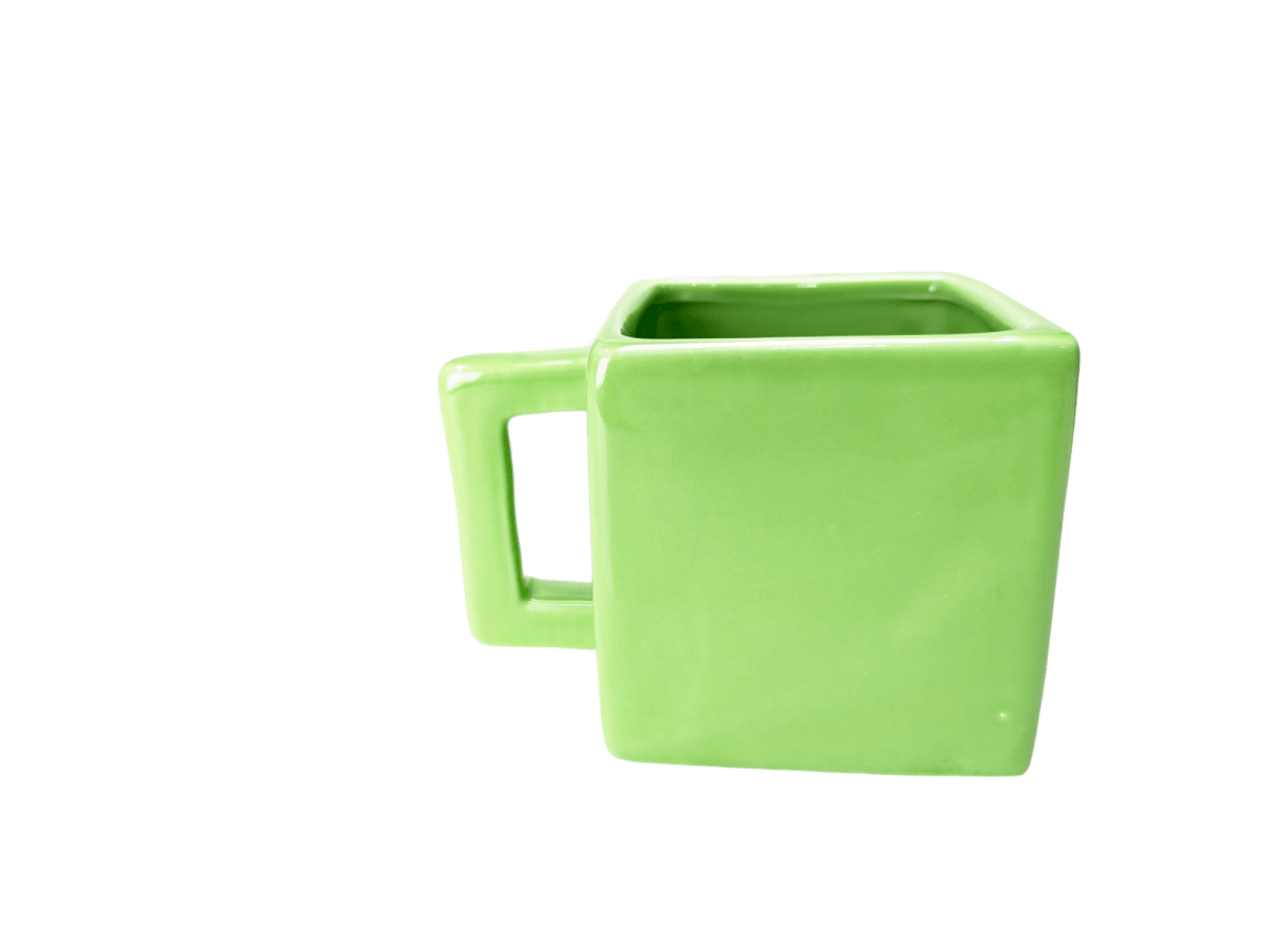 TAZON DE CERAMICA 3D MINECRAFT 320ML EN CAJA CREEPER3