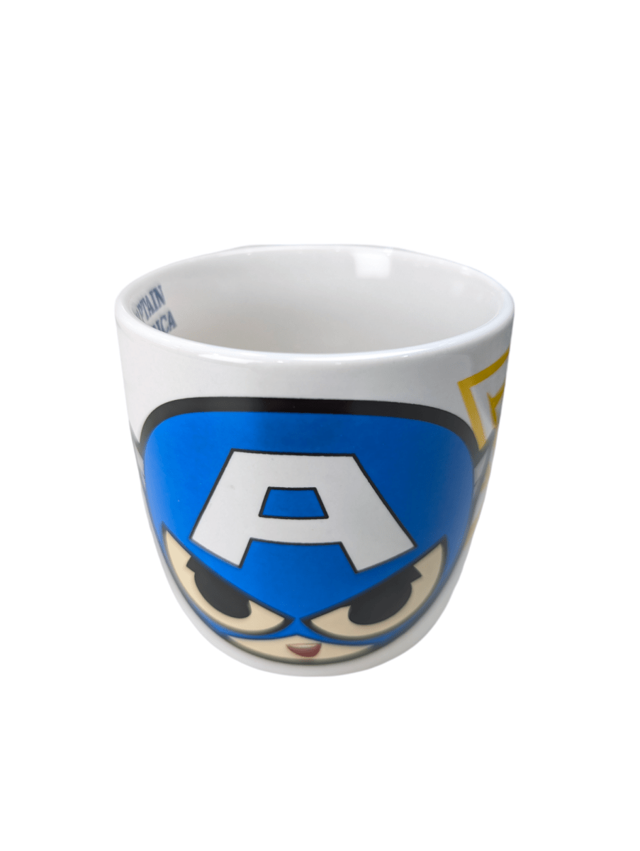 TAZON OVALADO COLECCION MARVEL CAPITAN AMERICA2