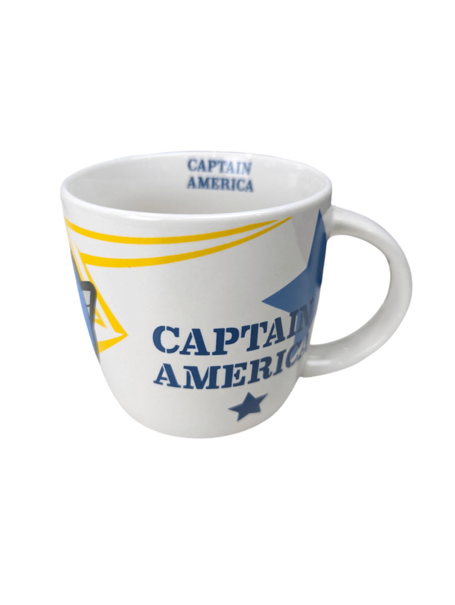 TAZON OVALADO COLECCION MARVEL CAPITAN AMERICA3