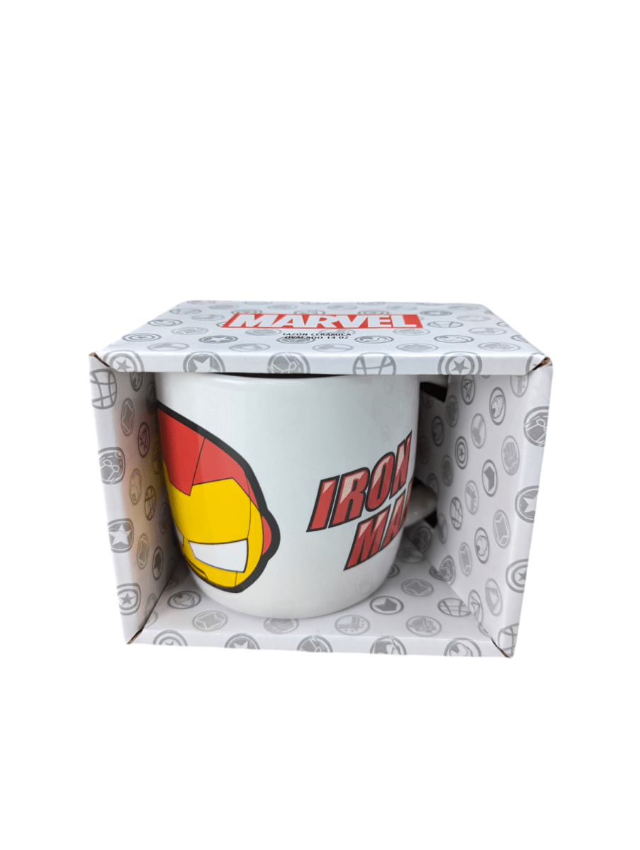TAZON OVALADO COLECCION MARVEL IRON MAN5
