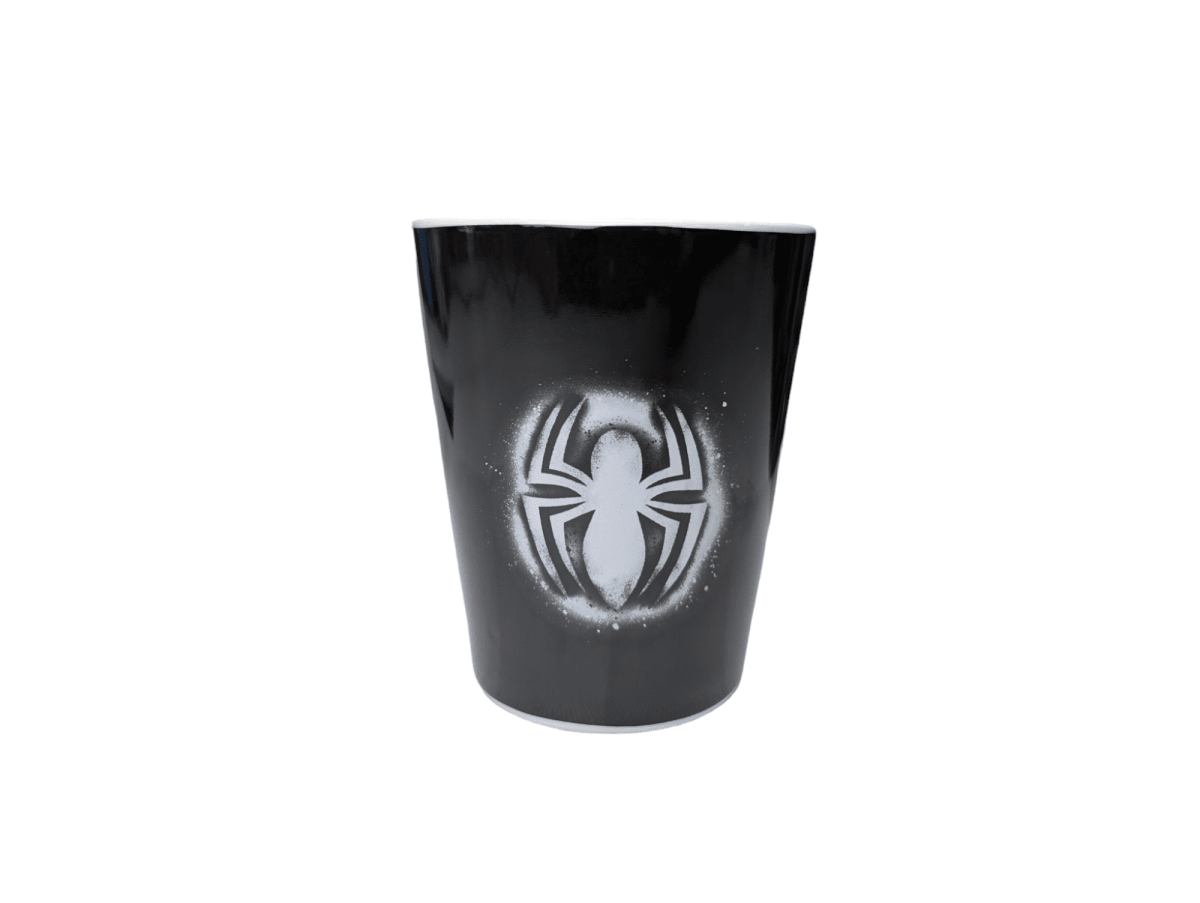 TAZON SPIDERMAN NEGRO LOGO BLANCO1