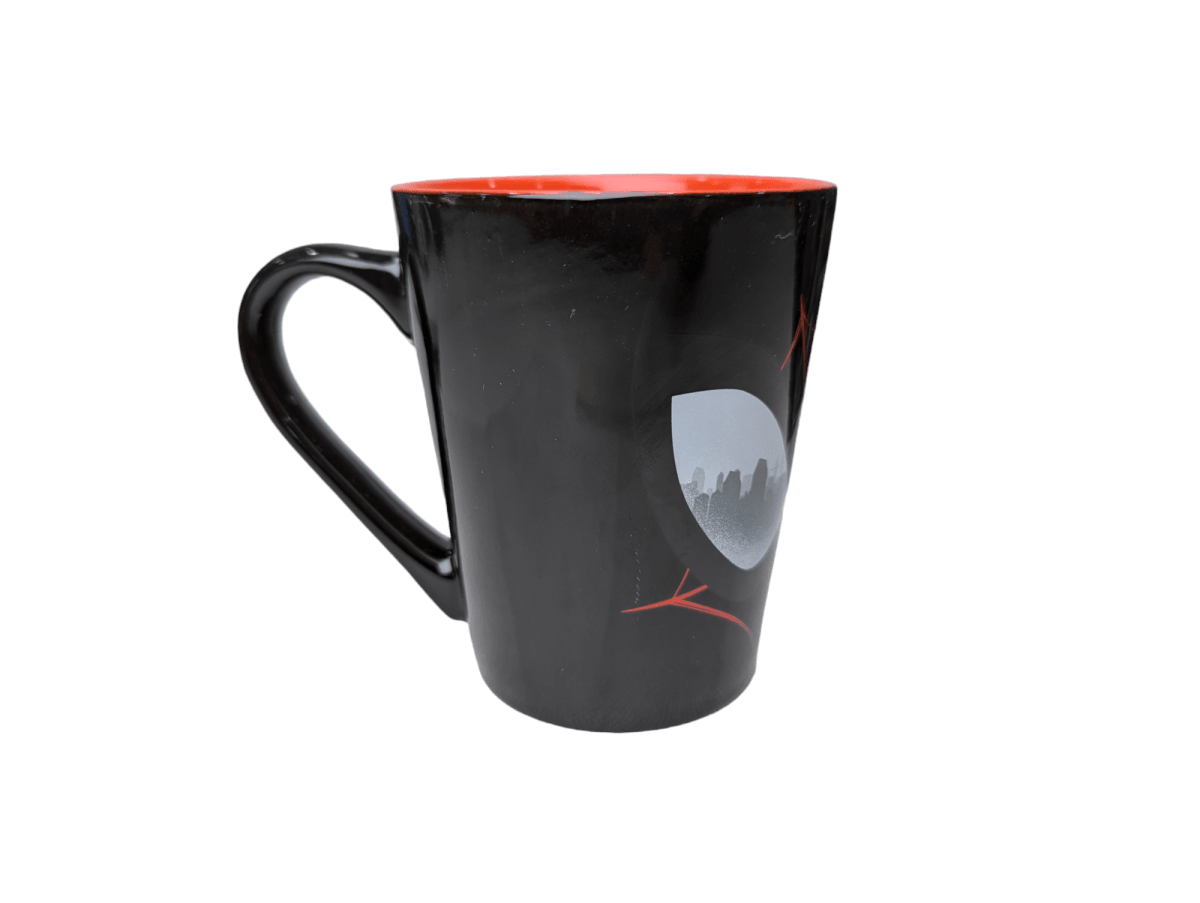 TAZON SPIDERMAN NEGRO TELA DE ARAÑA ROJA2