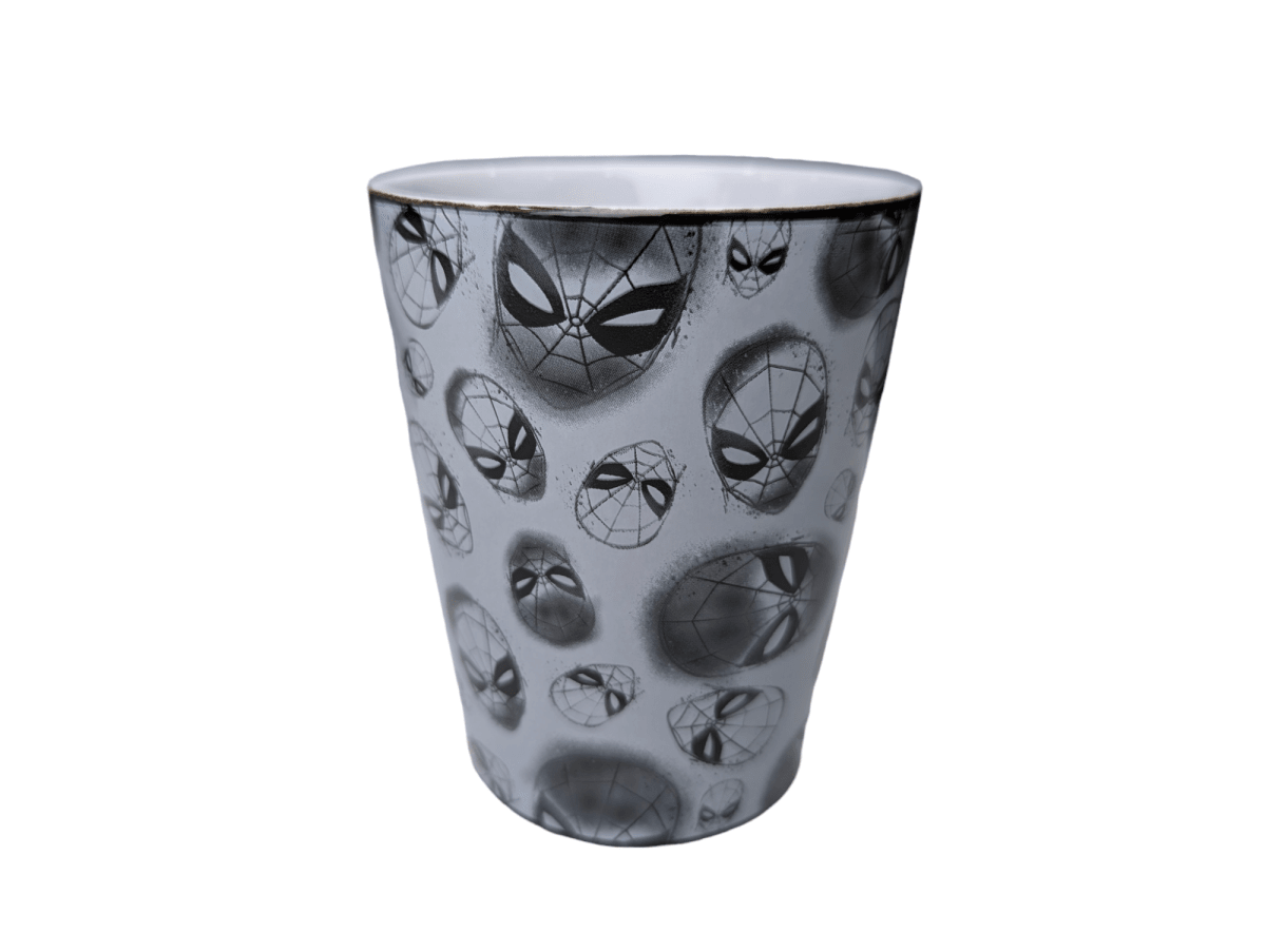 TAZON SPIDERMAN PLOMO ROSTROS2