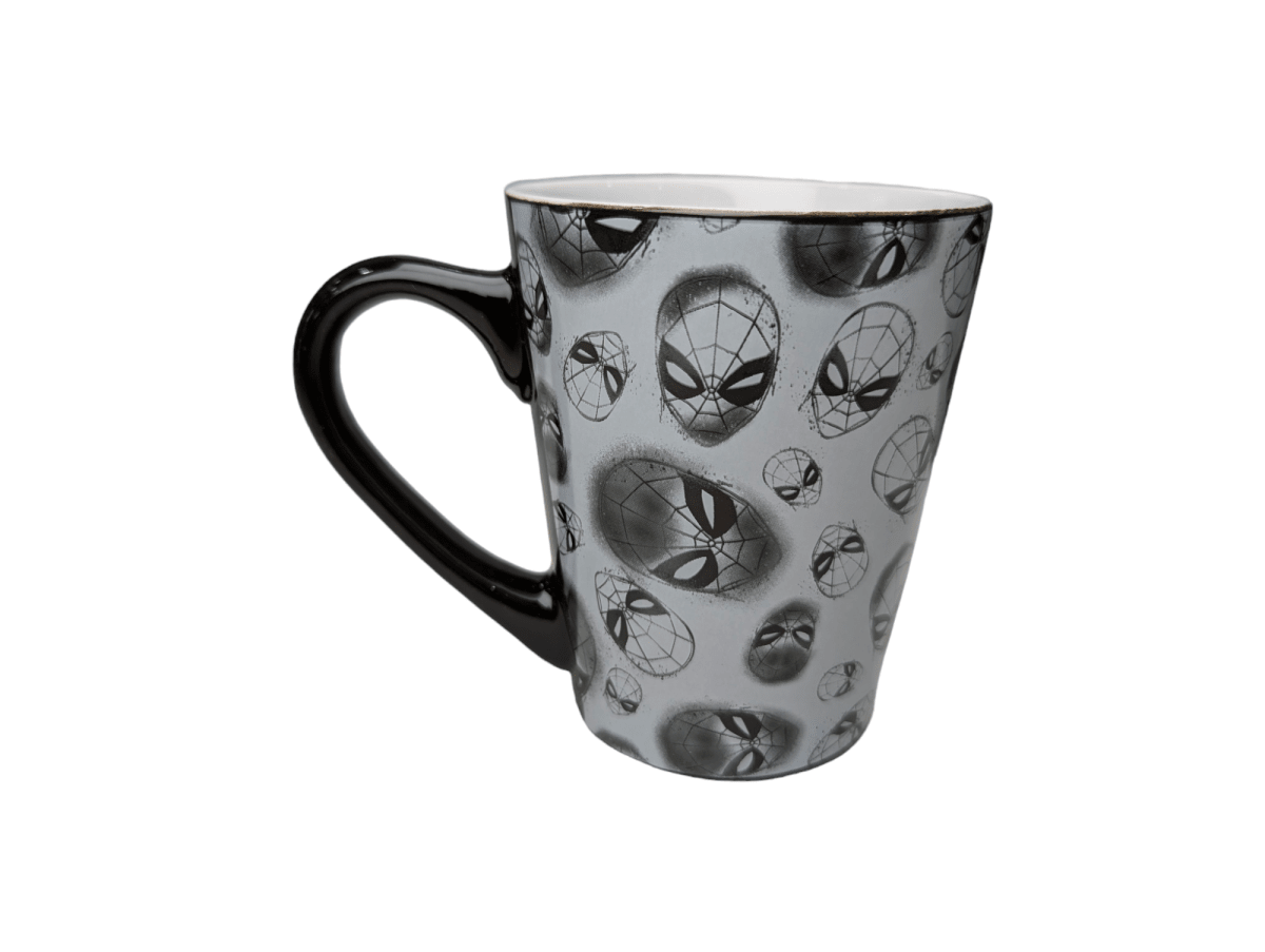 TAZON SPIDERMAN PLOMO ROSTROS3
