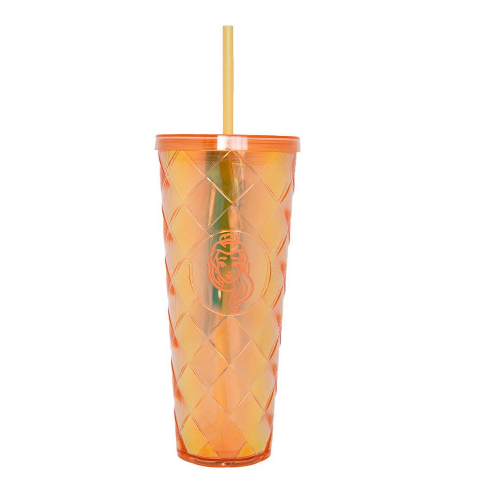 VASO TUMBLER PRINCESAS NARANJO1