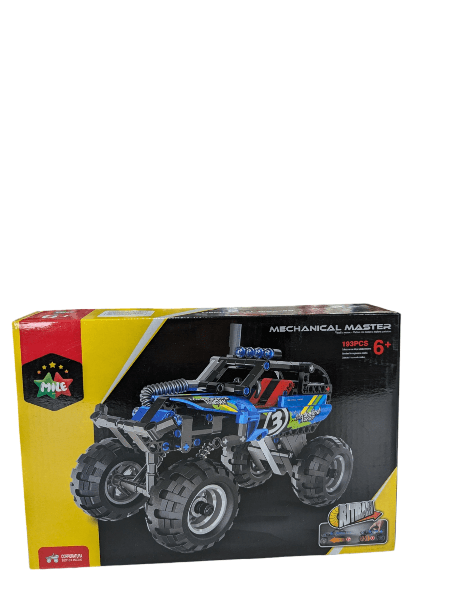 VEHICULO DE BLOQUES DE CONSTRUCCIÓN MONSTER TRUCK 4X4 193 PCS1
