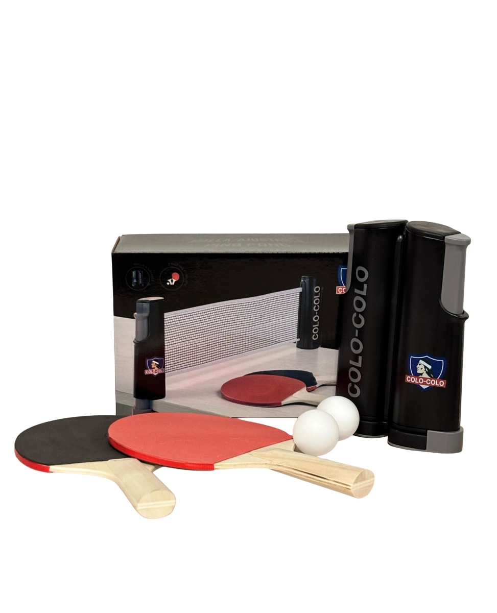 MALLA PING PONG AJUSTABLE +2 PALETAS COLO COLO1