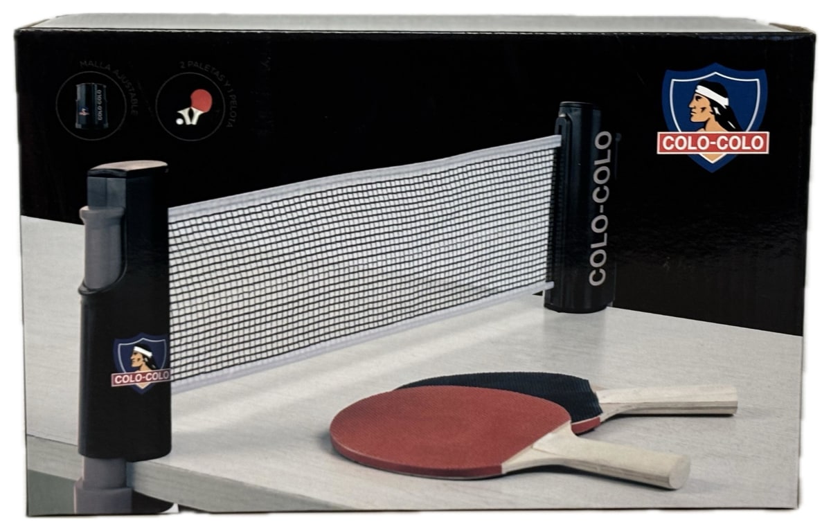 MALLA PING PONG AJUSTABLE +2 PALETAS COLO COLO2