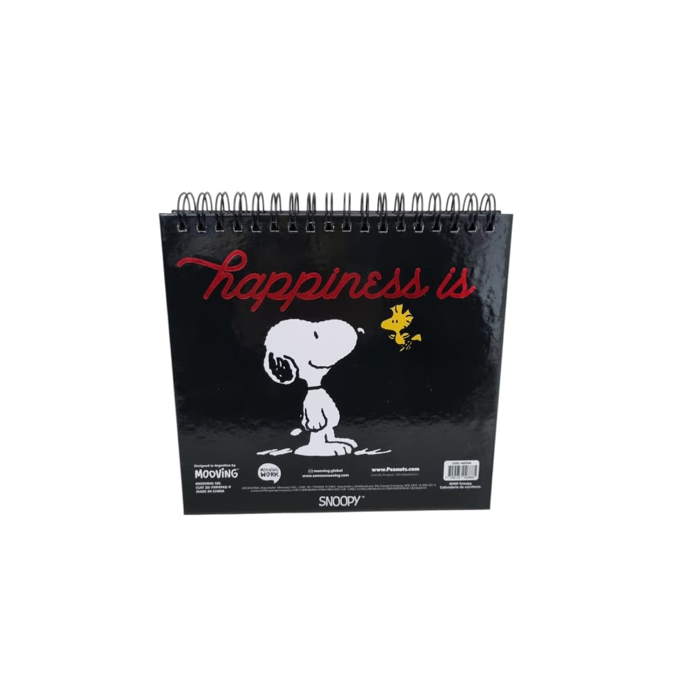 CALENDARIO ESCRITORIO SNOOPY2