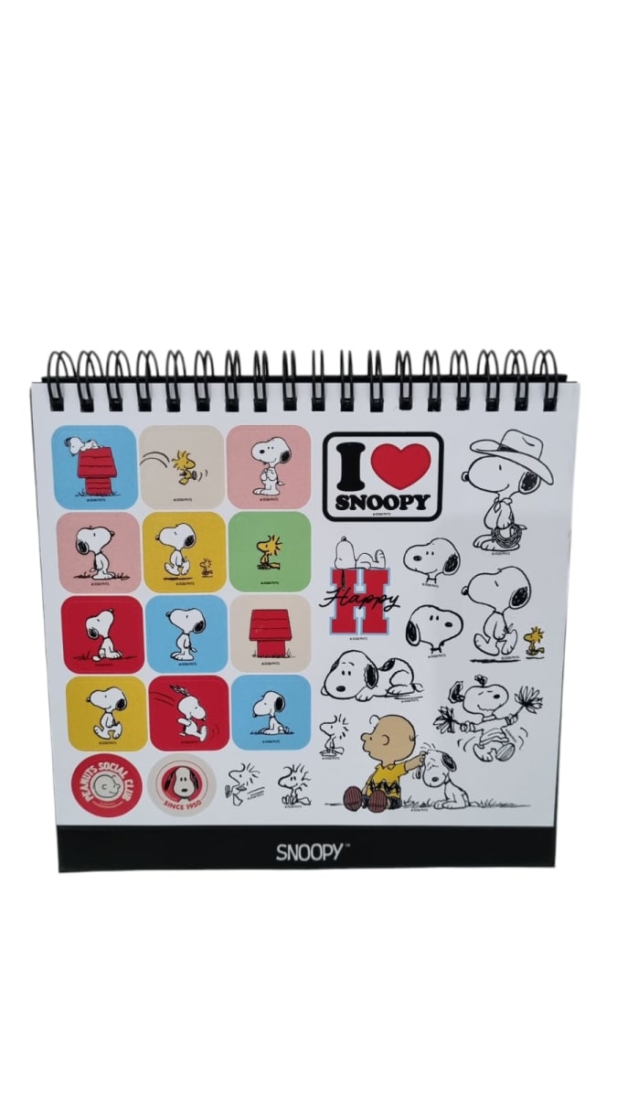 CALENDARIO ESCRITORIO SNOOPY3