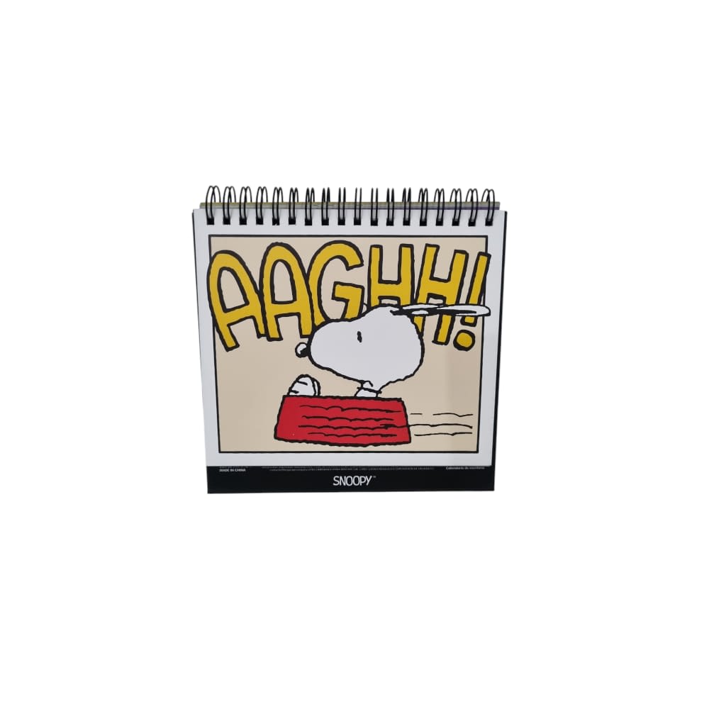 CALENDARIO ESCRITORIO SNOOPY5