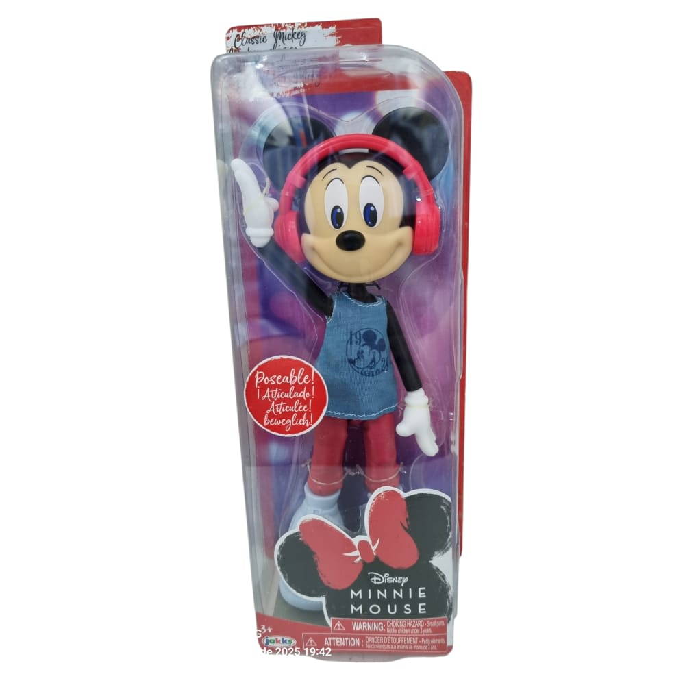 MUÑECA MINNIE ADOLECENTE VESTIDO JEANS C/ AURICULARES1