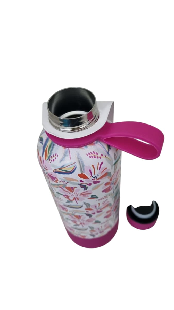 BOTELLA TERMICA 500ML FLORES FUSCIA3