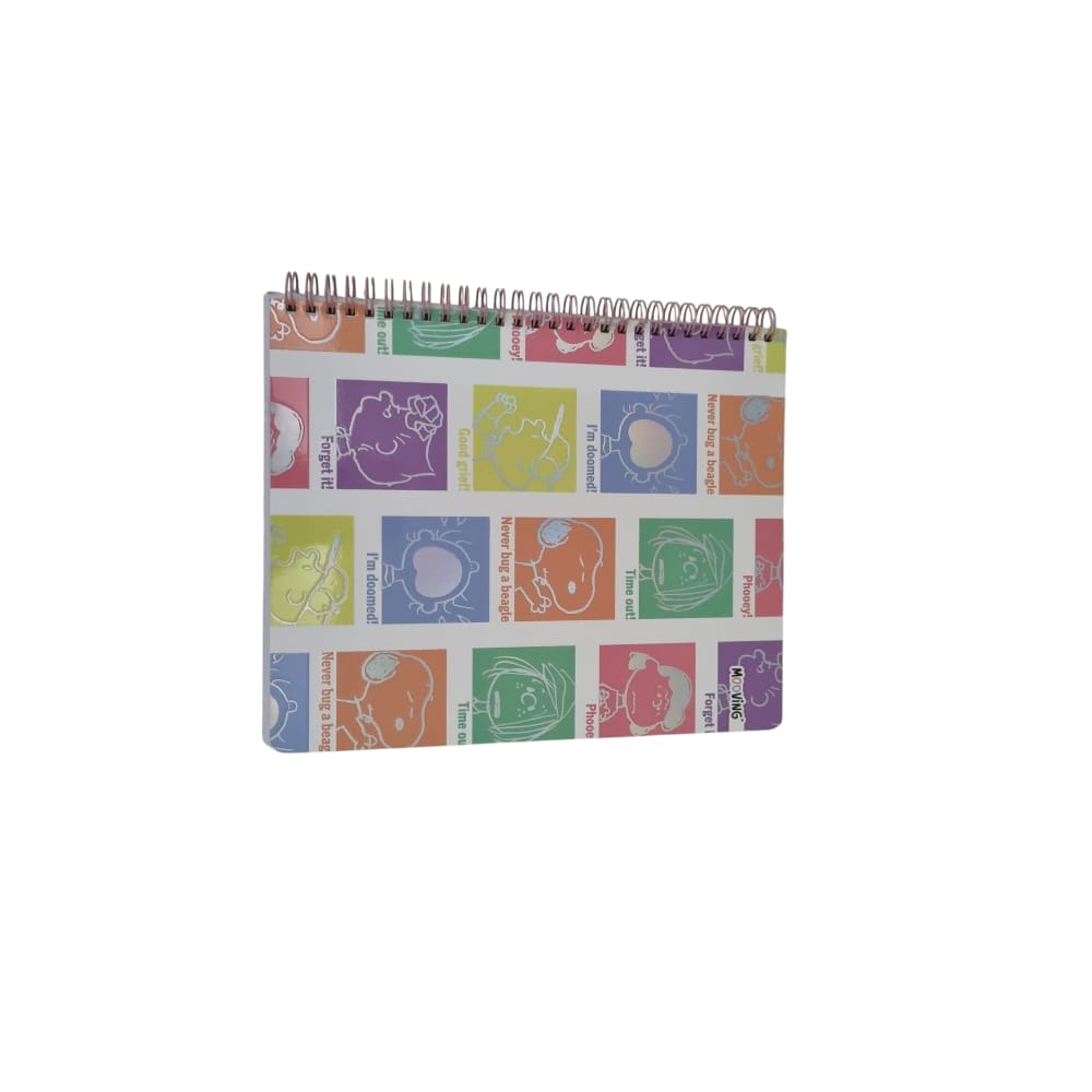 PACK 12 CUADERNOS UNIVERSITARIOS SNOOPY3