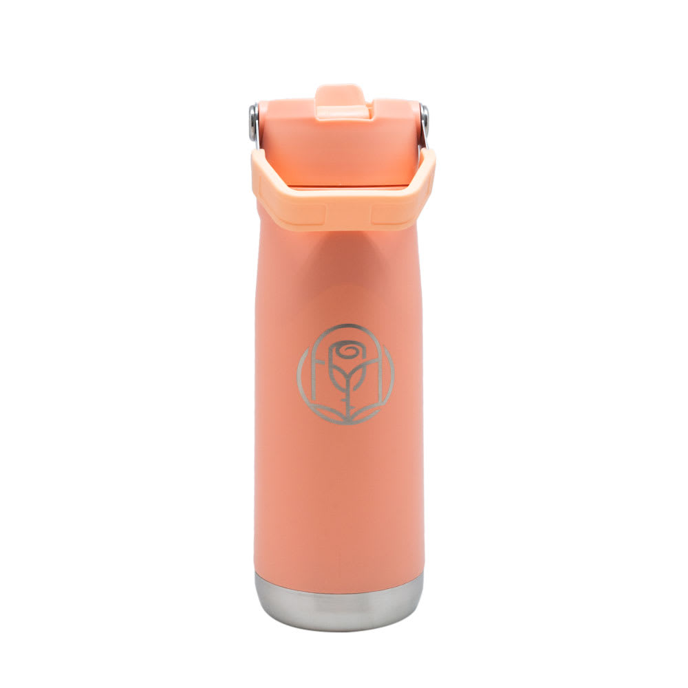 BOTELLA INSULADA MANGO CORAL 650ML PRINCESAS2